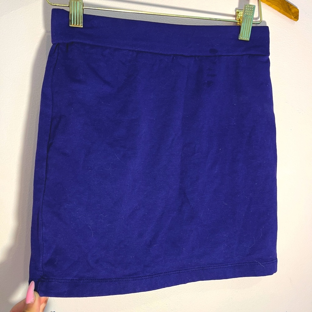 Bodycon purple skirt!